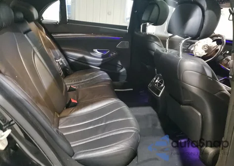 2015 Mercedes-Benz S 550 4Matic из США, поврежденный, VIN WDDUG8FB3FA161374